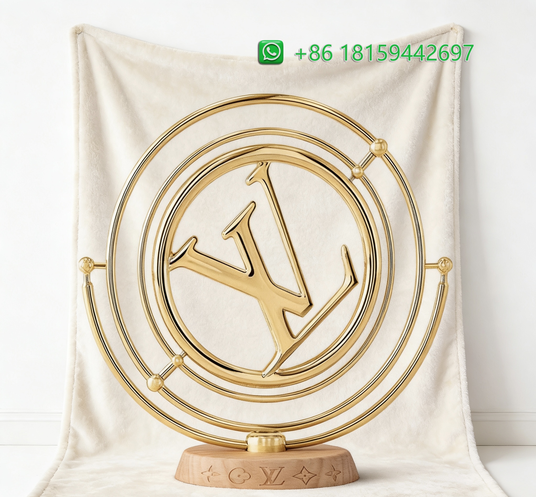 Louis Vuitton Throw Blankets